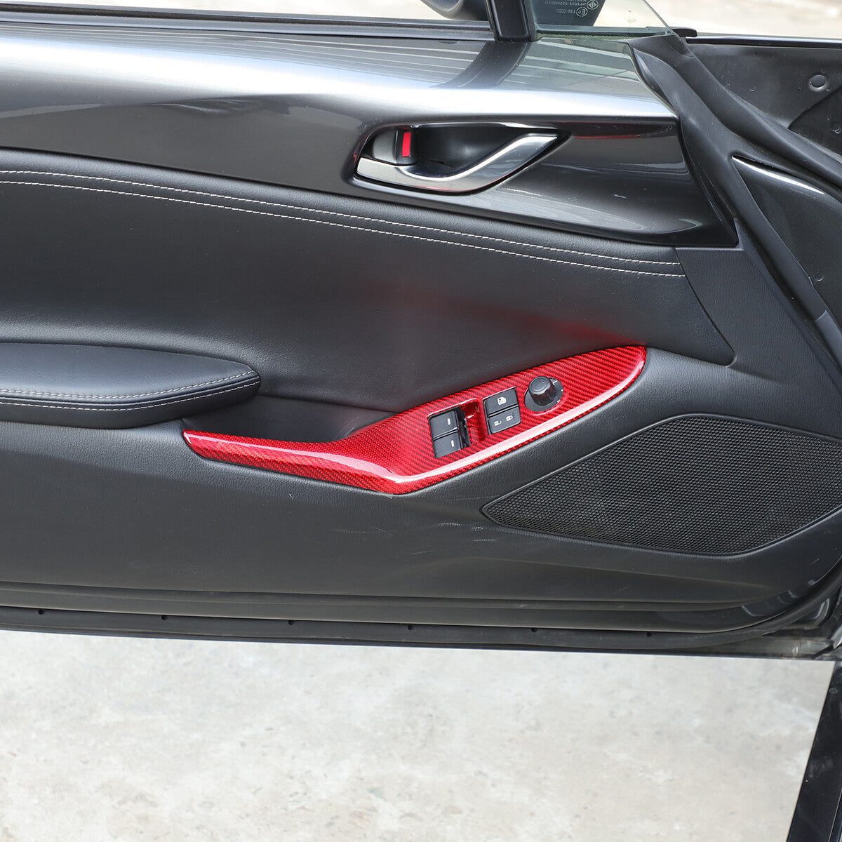 Red Real Carbon Fiber Interior Full Interior Trim For Mazda MX-5 Miata 2016-2026 - Variants 1-5 44