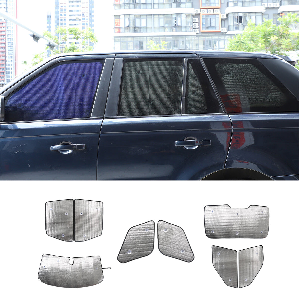 Front Car Sun Shade Windshield Window Cover For LR Range Rover Sport L320 05-13 1