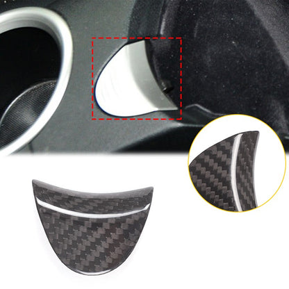 Real Carbon Fiber Full Center Console Trim Set For Nissan 370Z Z34 MT/AT 2009-20 4