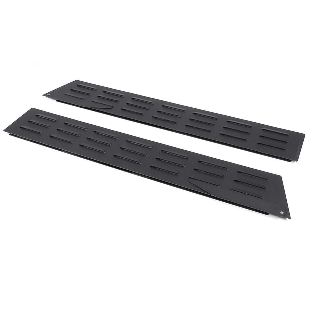 Black Aluminium Alloy Door Window Air Vents Screen For Toyota FJ Cruiser 2007-21 15