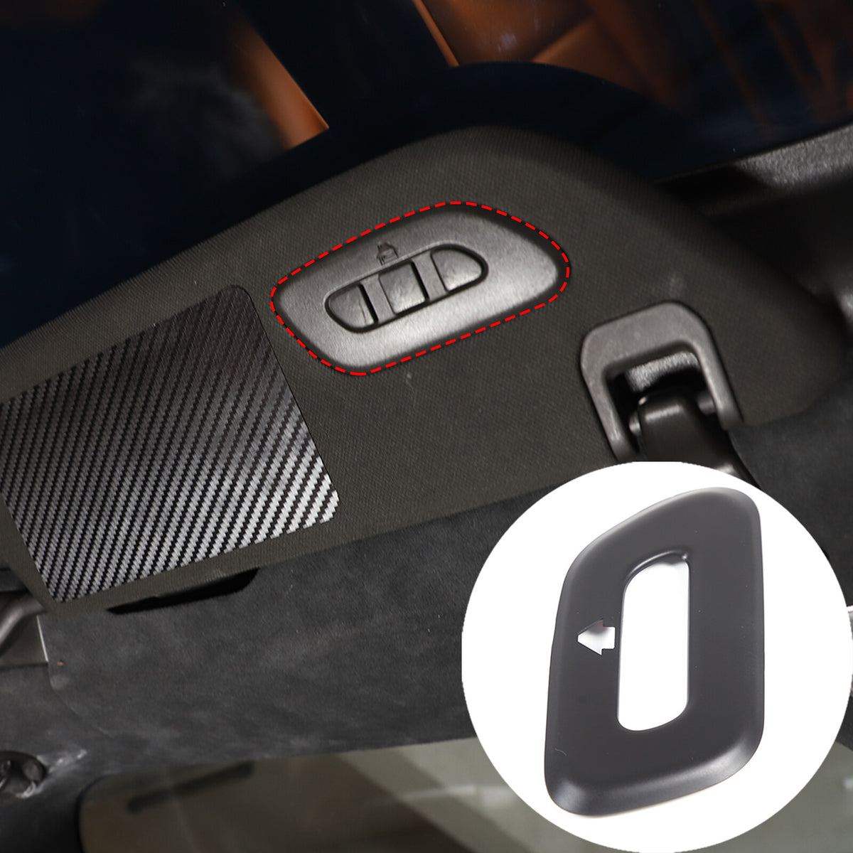 Matte Black ABS Full Interior Set Cover Trim Kit For Corvette C8 2020-25 - Styles 21-25 24