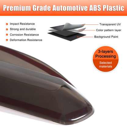 Smoked Black Rear Tail Light Guard Cover Trim Bezels For BMW X4 X4M G02 F98 19+ 16