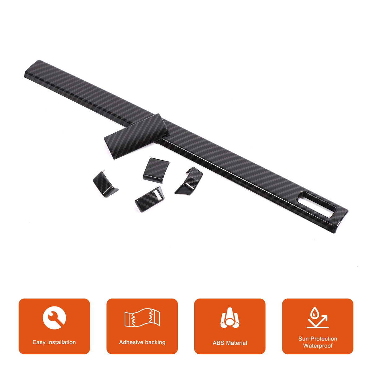Carbon Fiber Dashboard Air Vent Side Trim For LR Range Rover Sport/Vogue 23+ US 14