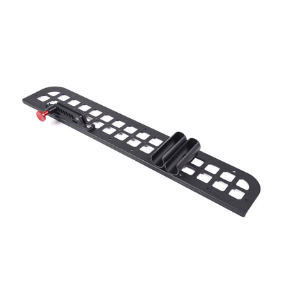 Black Alloy Cargo Box Trunk Rail Tool Mounting Bracket Fits LR Defender 2020-23 10