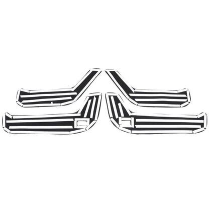 Door Side Anti-Kick Anti-Dirty Guard Cover Trim For Honda Pilot 2003-2008 US 8