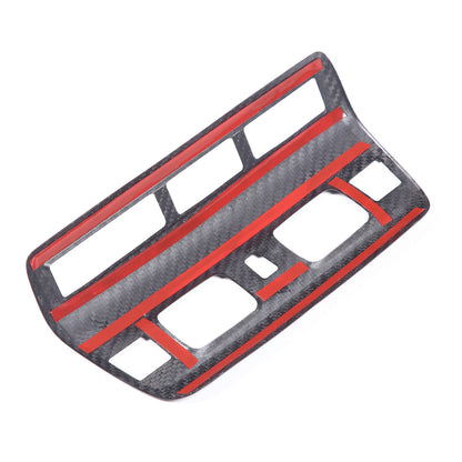 Real Dry Carbon fiber Roof Reading Light Panel Trim For Corvette C8 2020-26 8