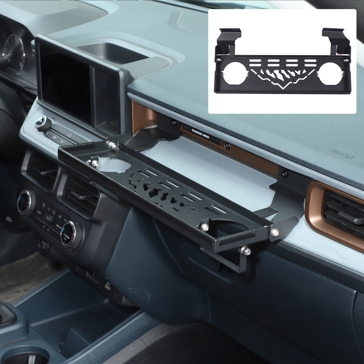 Co-Pilot Multi-Functional Storage Rack Molle Panel For Ford Maverick 2022+ 1