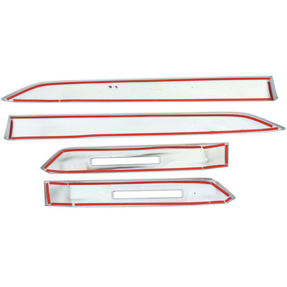 Carbon Fiber ABS Body Side Door Molding Cover Trim Guard For Subaru Outback 20+ 13