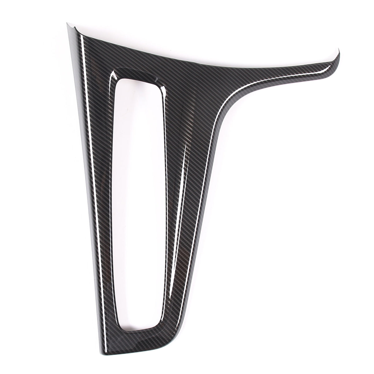 Carbon Fiber ABS Center Console Gear Shift Panel Trim For Cadillac Escalade 21+ 2