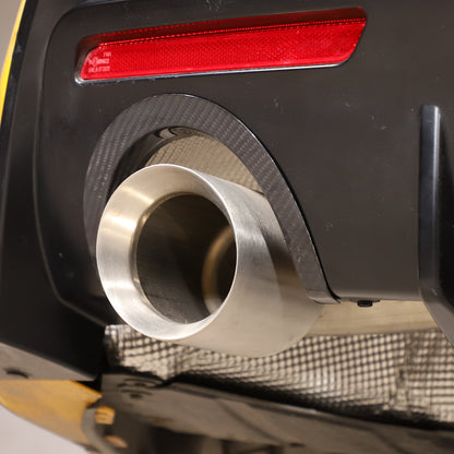 Real Carbon Fiber Rear bumper Lower Trim Frame Cover For Toyot-a Supra 2019-2024 11