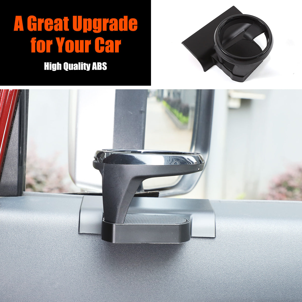 Front Door Window Left Cup Holder Stand Holder For Toyota FJ Cruiser 07-21 US 23