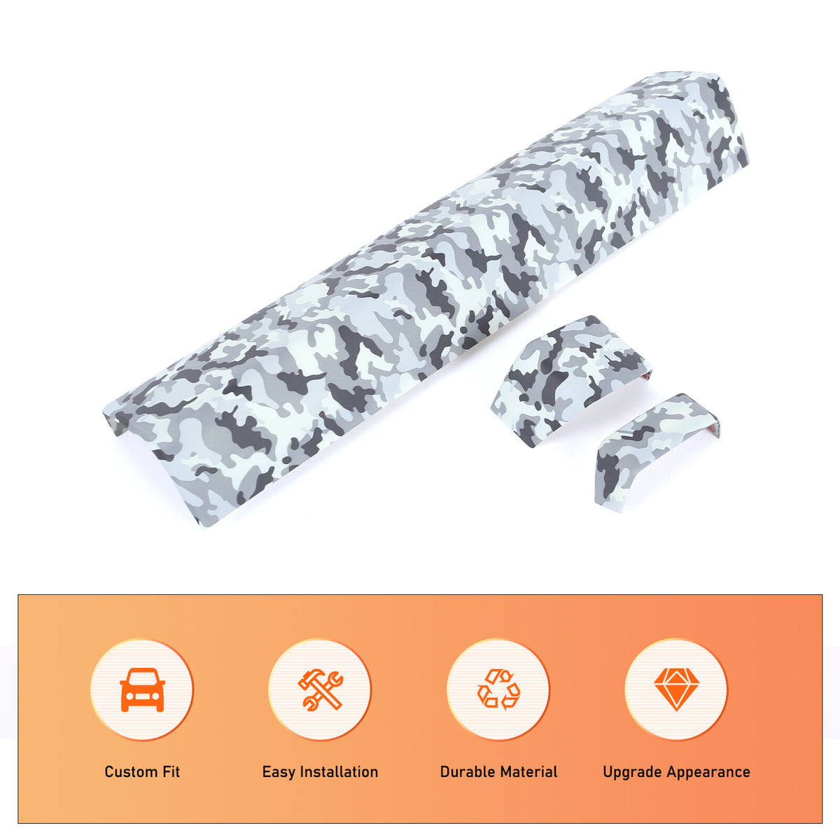Camouflage ABS Center Dashboard Panel Trim For Toyota Tundra/Sequoia 2022+ US 14