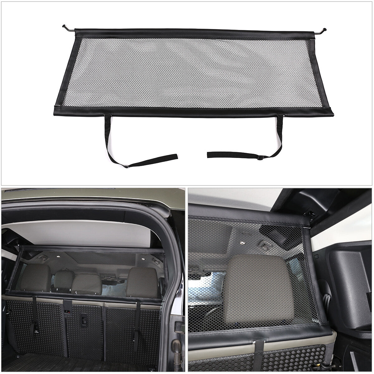 Trunk Cargo Net Pet Isolation Protection Net For Land Rover Defender 110 20-2022 4