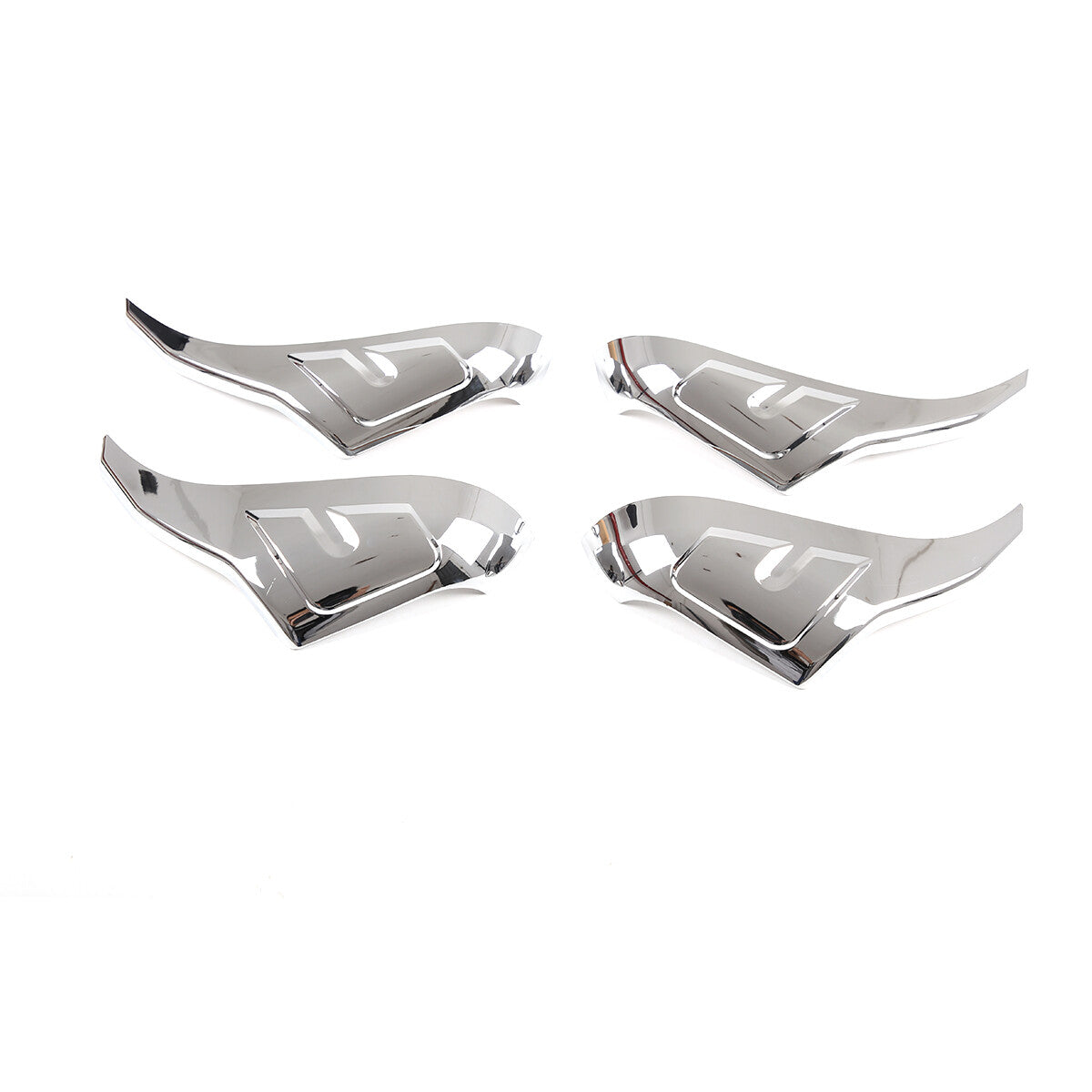 For Toyota FJ Cruiser 2007-2021 Silver ABS Rear Tail Light Lamp Strip Trim 8