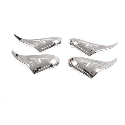 For Toyota FJ Cruiser 2007-2021 Silver ABS Rear Tail Light Lamp Strip Trim 8