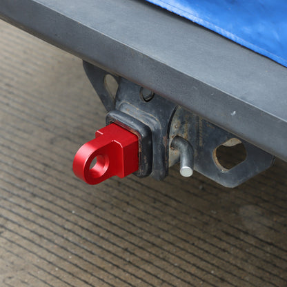 Red Aluminum Alloy Trailer Mount Receiver Hitch Tow Hook For Toyota Tundra 07-21 10