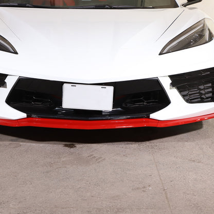 Red Full Interior Set Dash Panel Decor Cover Trim Kit For Corvette C8 2020-25 - Variants 16-20 64