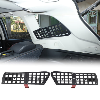 Side Window Cargo Barrier & Organizer Molle Panel For Subaru Forester 2019-2024 11