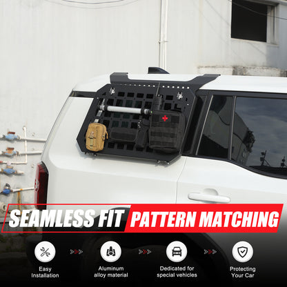 Left Side Molle Panel Trunk Shelf Storage Organizer For Land Cruiser LC250 US 20