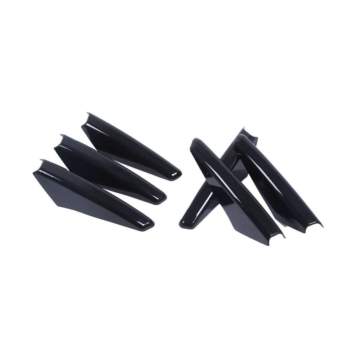 Carbon Front Fog Lamp Light Upper Strip Trim For LR Discovery Sport L550 24+ US 18
