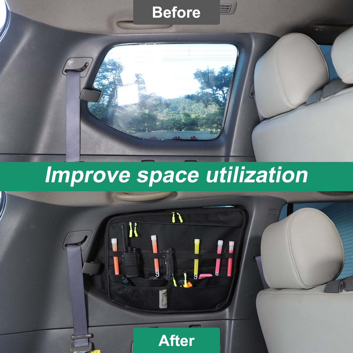 Left Side Rear Quarter Storage Bag For Toyota Land Cruiser Prado J120 03-09 US 15