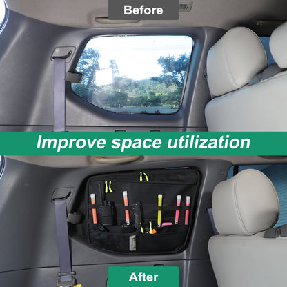 Left Side Rear Quarter Storage Bag For Toyota Land Cruiser Prado J120 03-09 US 15