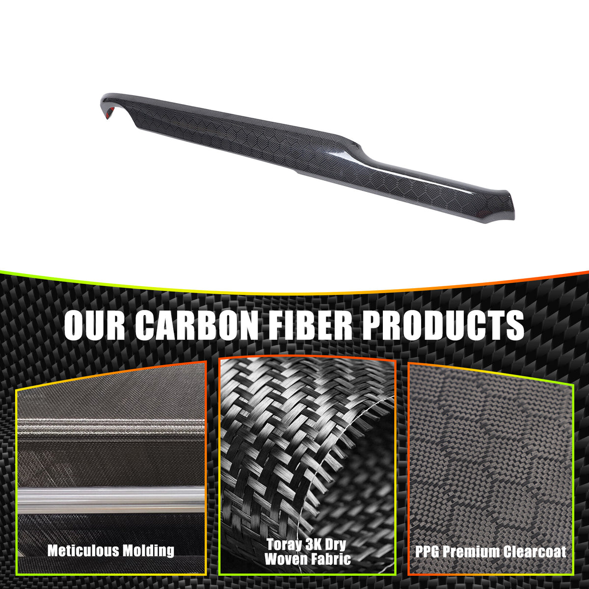 Honeycomb Carbon Fiber Interior Console Panel Trim For Mazda MX-5 Miata 2016-23 8