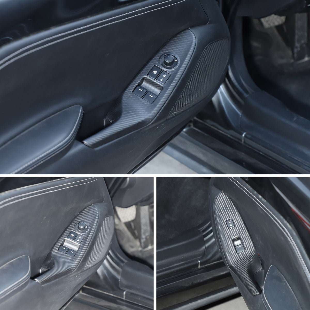 Matte Real Dry Carbon Fiber Interior Full Trim For Mazda MX-5 Miata 2016-2026 55