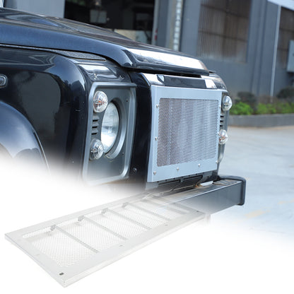 Front Grille Insect Screening Mesh Net Cover Kit For Land Rover Defender 2008-19 7