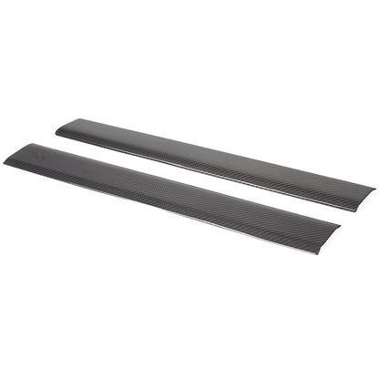 Real Dry Carbon Fiber Center Console Interior Trim Cover For Tesla Model S 23+ 41