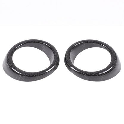 Real Carbon Fiber Front Fog Light Bezel Trim For Infiniti G Series 2010-2013 7