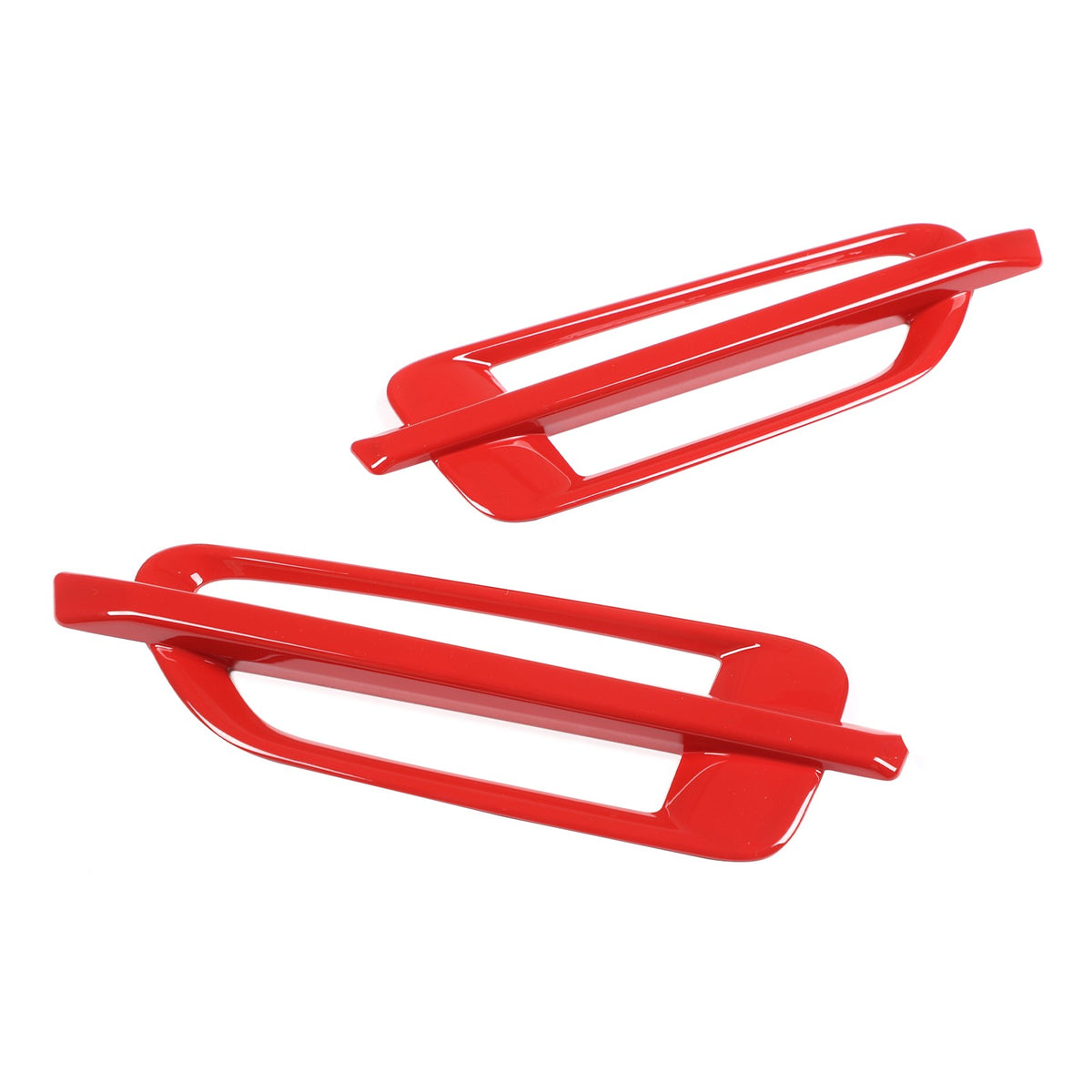 Sport Red ABS Side Fender Trim Cover For Cadillac Escalade 2007-2014 12