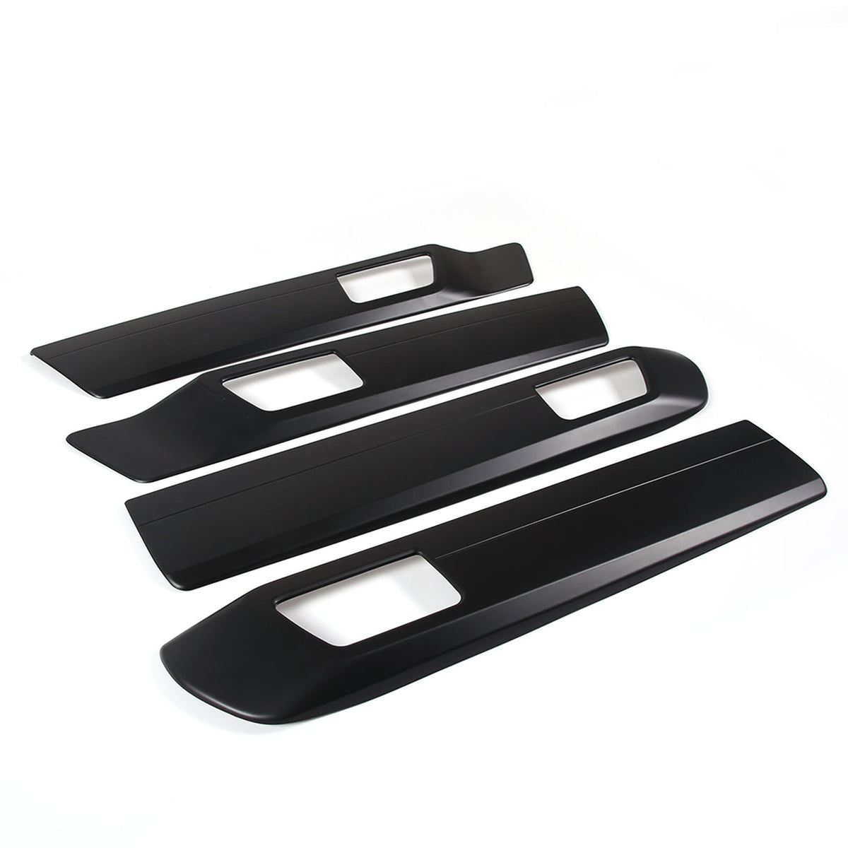 Matte Black ABS Interior Decoration Cover Trim Kit For Toyota Tundra 2022-26 US - Variants 6-10 58