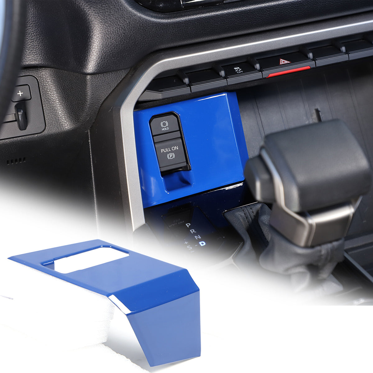 ABS Blue Car Center Panel Trim Interior Accessories For Toyota Tundra 2022-2026 - Variants 1-5 15