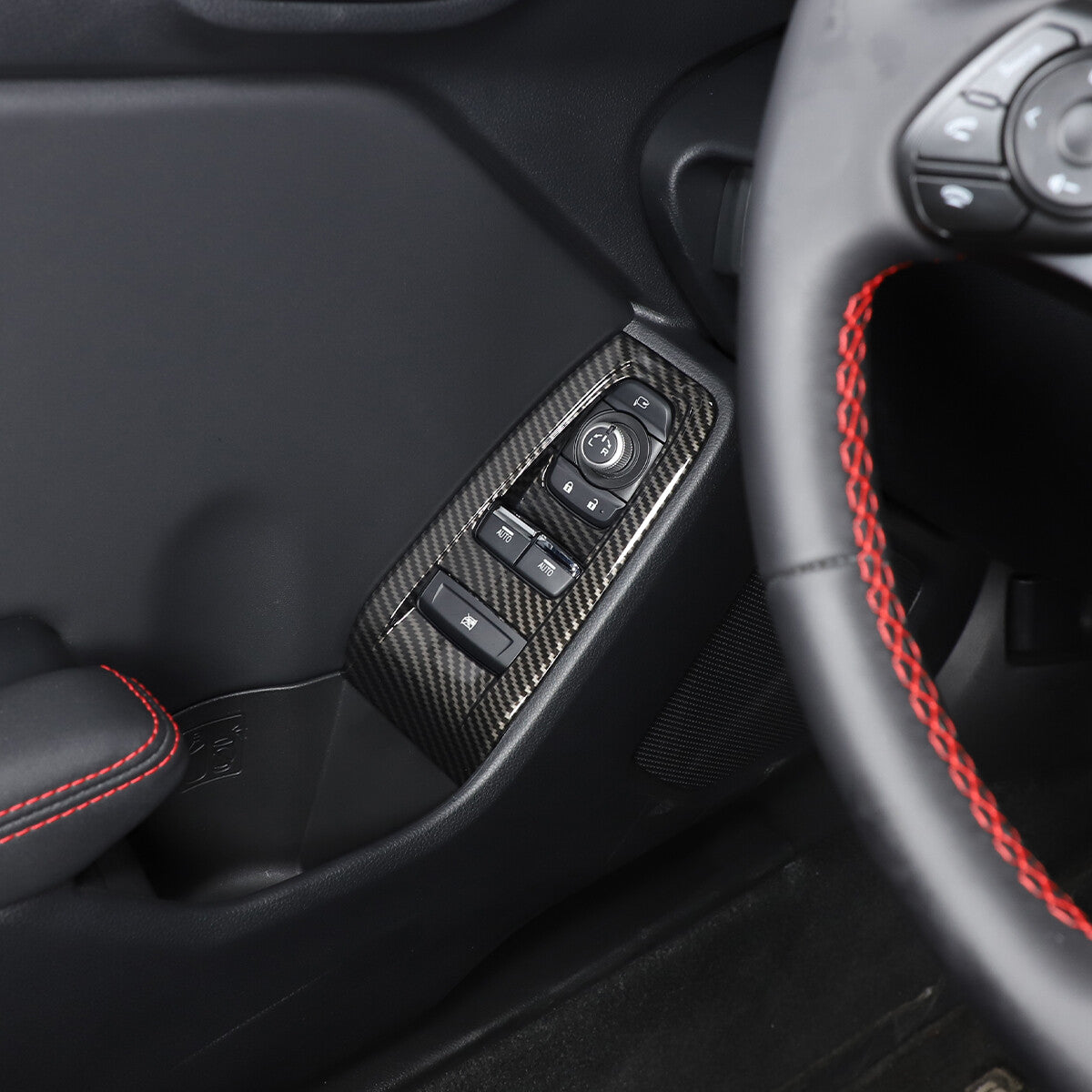 ABS Carbon Fiber Interior Center Console Trim Set For GR86/BRZ 2022-2024 US - Variants 11-15 38