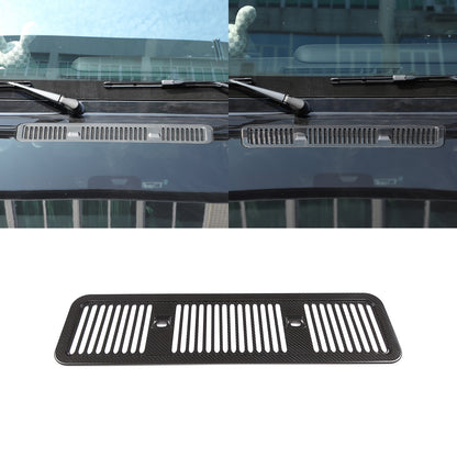 Real Carbon Fiber Hood Engine Air Vent Trim For Benz G W463 G500 G63 19-24 US 5