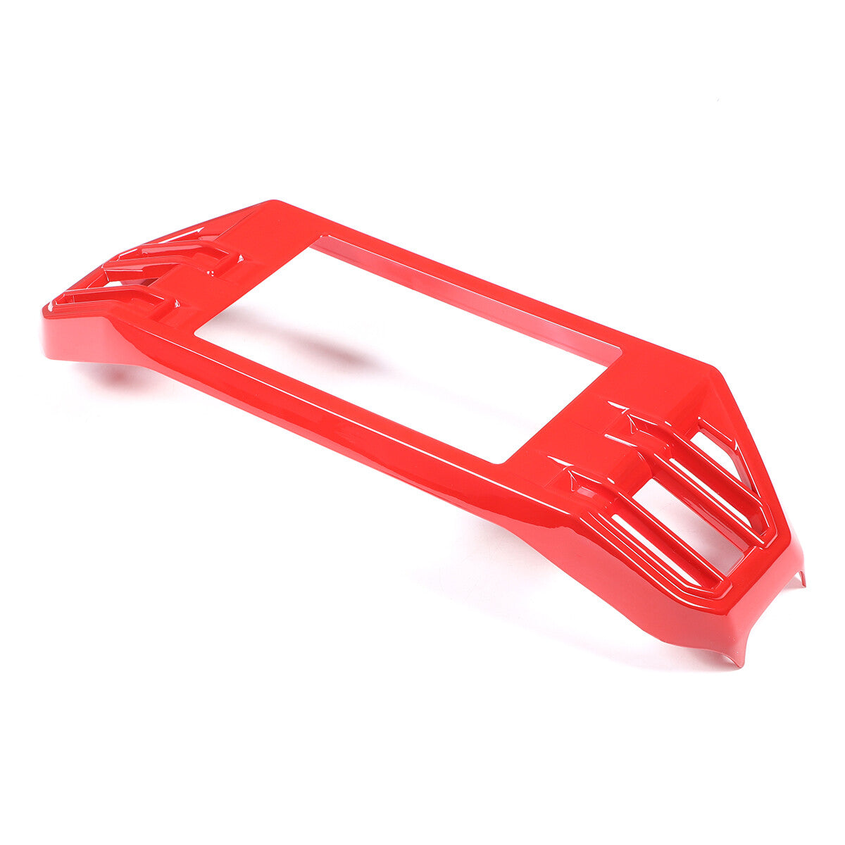 Red Interior Center Air vent Frame Trim Cover For Toyota Tundra 2022-2026 4