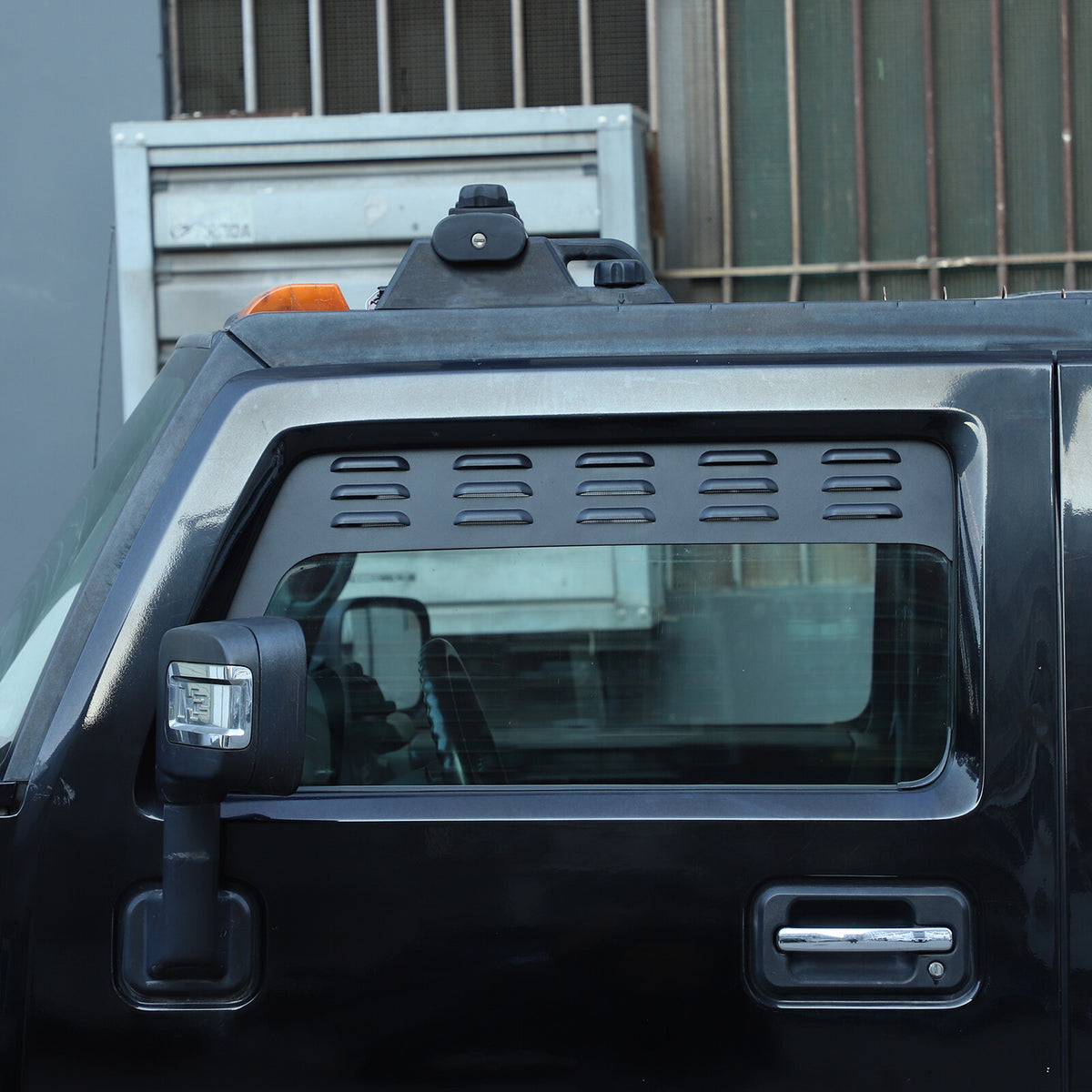 Front Door Window Louver Air Vent Panel Trim Cover For Hummer H2 2003-2009 3