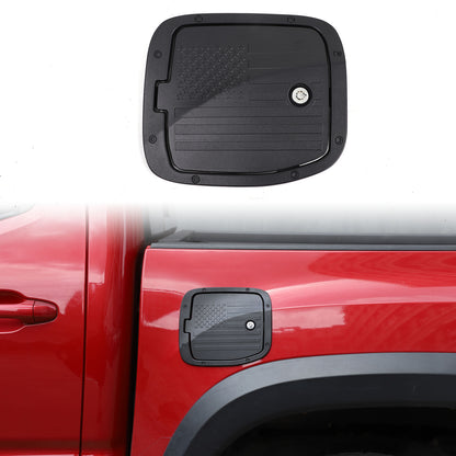 Star Door Fuel Tank Cover W/ Lock Gas Cap Tank Trim For Toyota Tacoma 2016-23 US 9