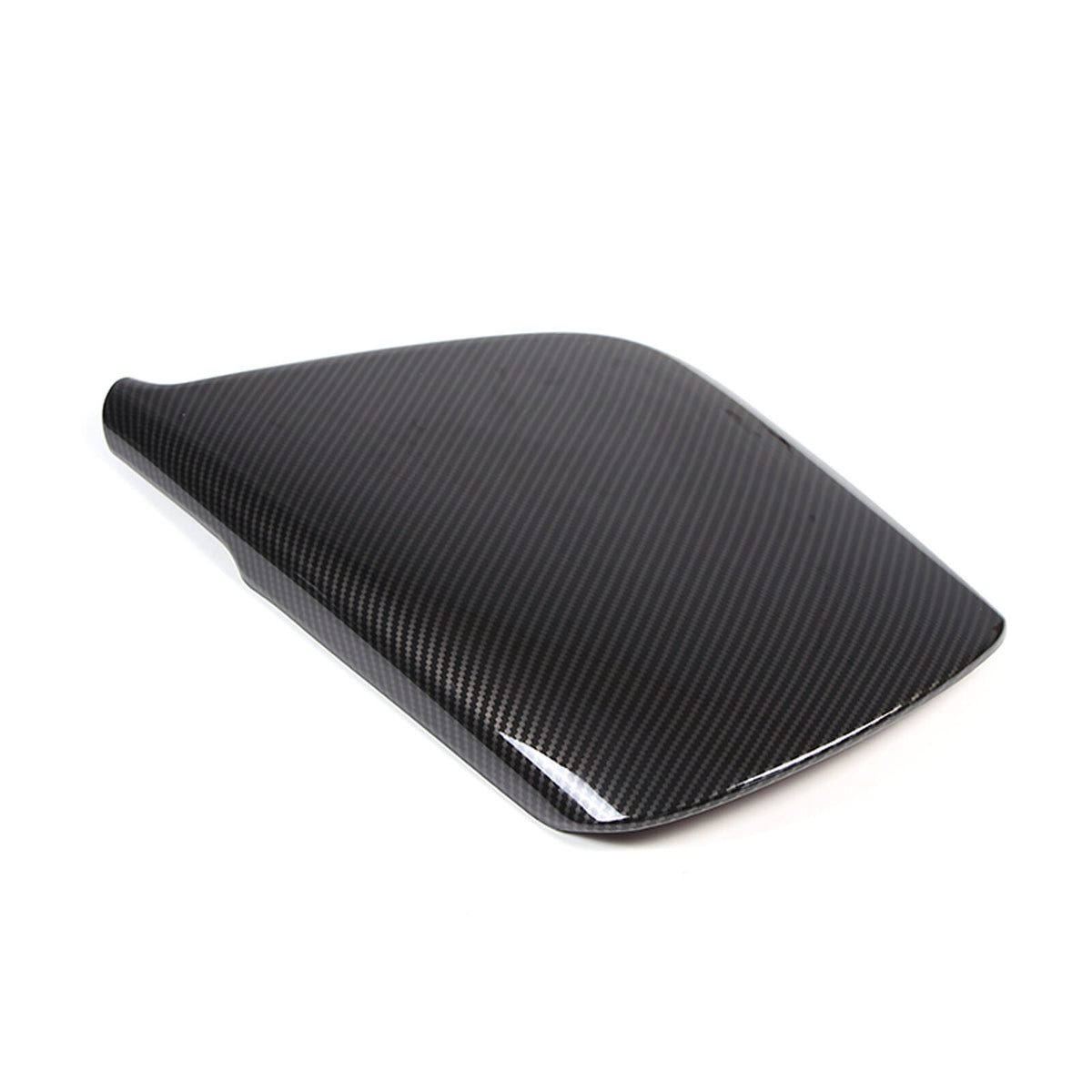 ABS Carbon fiber Center Console Armrest Box Cover Trim For Corvette C7 2014-19 9