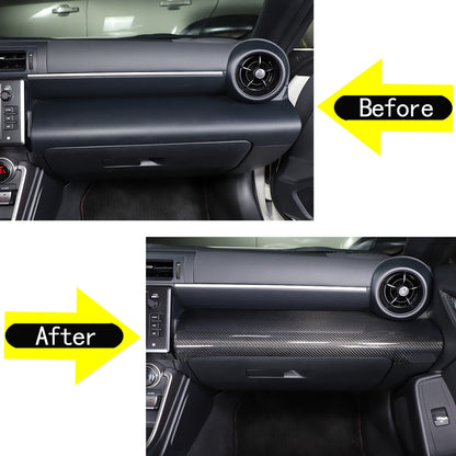 Passenger Co-pilot Dashboard Side Dash Decor Cover Trim For Subaru BRZ 2022 2