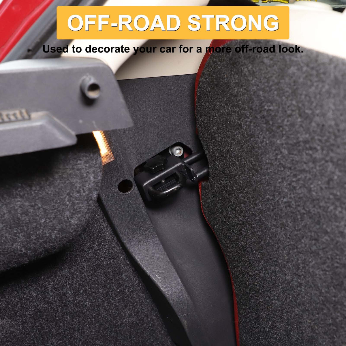 Steel Rear Seat Backrest Adjustment Upright Bracket Trim For Fiat 500 2007-15 9