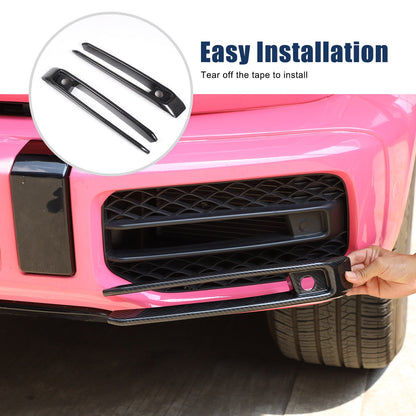 Real Carbon Fiber Front Fog Light Trim For Benz G-Class W463A W464 G63 AMG US 16