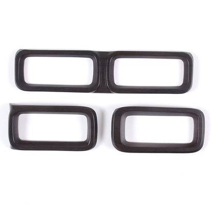 Oak Wood Grain Interior Decor Trim Cover Set Kit Fits Ford Maverick 2022-2024 35