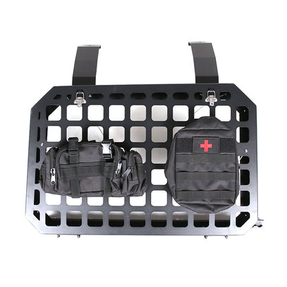 Right Side Molle Panel Trunk Shelf Storage Organizer for LR Defender 90 110 20+ 13