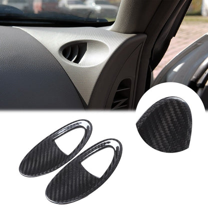 Real Carbon Fiber Side Air Vent Cover Trim For Nissan 350Z Z33 2003-2006 19