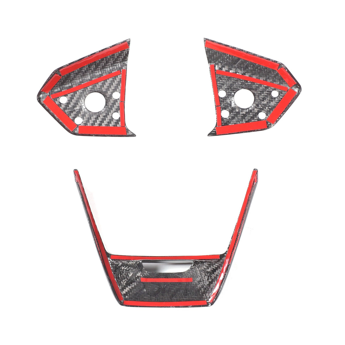 Real Dry Carbon Fiber Center Console Interior Trim For Tesla Cybertruck 2024+ 68