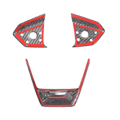 Real Dry Carbon Fiber Center Console Interior Trim For Tesla Cybertruck 2024+ 68