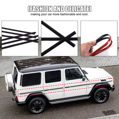 Piano Black Side Door Body Trim For Benz G Class W463 G350 G55 G63 2007-18 2