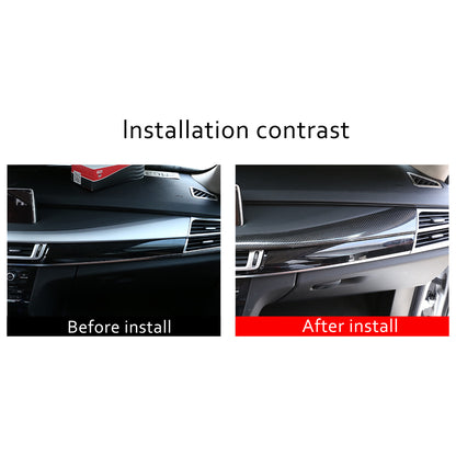 Real Carbon Fiber Full Interior Set Cover Trim Kit For BMW X5 F15 2014-18 US 6